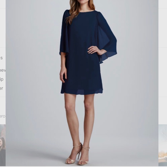 ALICE + OLIVIA ELEONORA TRUMPET SLEEVE DRESS - Picture 15 of 15